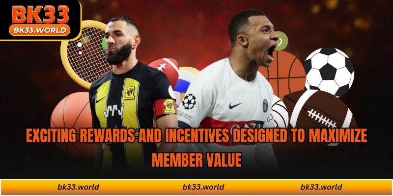 Exciting rewards and incentives designed to maximize member value