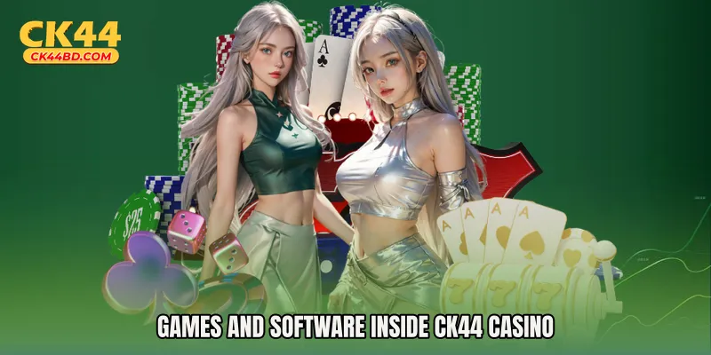 Games and Software Inside CK44 Casino