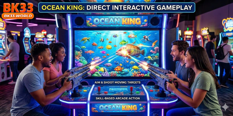 Ocean King stands out because it offers a highly interactive experience.